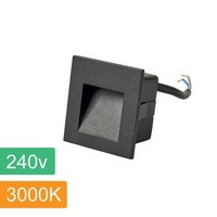 Vencha Stan Step Light 240V Black 3000K