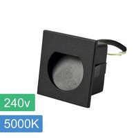 Vencha Arch Step Light 240V Black 5000K