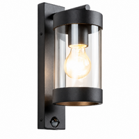 Vencha Frenchy Wall Light Black with Sensor
