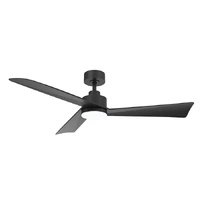 Vencha Bronte 52 DC Ceiling Fan Black with Light