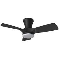 Vencha Kiwi 32 Ceiling Fan with Light Black