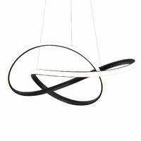 Vencha Suko 500 Black 3000K LED Pendant Light