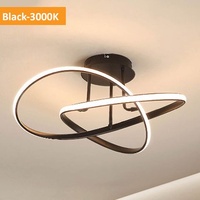 Vencha Suko Ceiling Light 500 Black 3000K