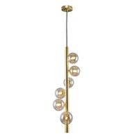 Vencha Midday 6 Light Pendant Gold