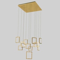 Vencha Dahli 13 Light Pendant Gold 3000K