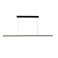 Vencha Beam Linear 1.5m Black LED Pendant Light