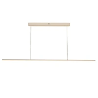Vencha Beam Linear 1.5m White LED Pendant Light