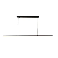 Vencha Beam Linear 2m Black LED Pendant Light