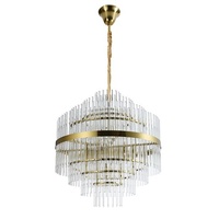 Vencha Chloe Glass Pendant Gold