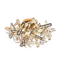 Vencha Brazza Ceiling Light Gold