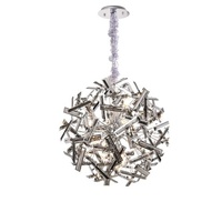 Vencha Brazza Pendant Black/Chrome