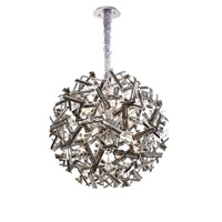Vencha Brazza 800mm Pendant Black/Chrome