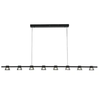 Vencha Rocket 1800mm Bar Pendant Black