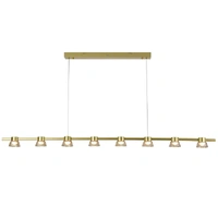 Vencha Rocket 1800mm Bar Pendant Gold