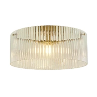 Vencha Medici 400mm Round Glass CTC Ceiling Light Gold
