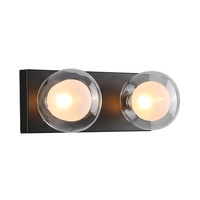 Vencha Hilton Hollywood 2 Light Wall Light Black