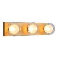 Vencha Hilton Hollywood 3 Light Wall Light Gold