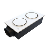 Domus Infinity 6 In 1 Premium Slimline Bathroom Heater White