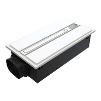 Domus Airsway 6 in 1 Premium Slimline Bathroom Heater White