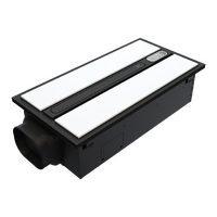 Domus Airsway 6 in 1 Premium Slimline Bathroom Heater Black