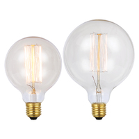Lusion Karbon Filament Lamp G95 25W ES