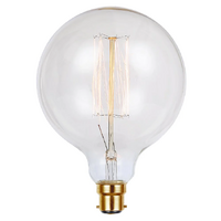 Lusion Karbon Filament Lamp G125 25W BC