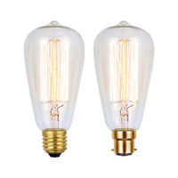 Lusion Vintage ST64 Filament Lamp 25W ES