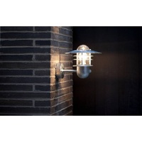 Nordlux Agger Sensor | Wall Light | Galvanized