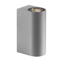 Nordlux Asbol Round Wall Light Grey