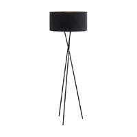 Eglo Fondachelli Floor Lamp Black/Copper
