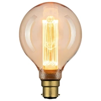 Mercator G95 4W B22 Vintage Decorative LED Globe Amber