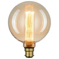 Mercator G125 4W B22 Vintage Decorative LED Globe Amber