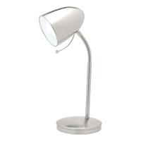 Mercator Sara Table Lamp Brushed Chrome