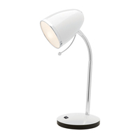 Mercator Sara USB Table Lamp White