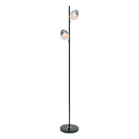 Mercator Sara 2 Light Floor Lamp Black