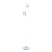 Mercator Sara 2 Light Floor Lamp White