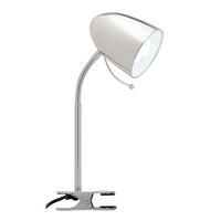 Mercator Sara Clamp Lamp Brushed Chrome