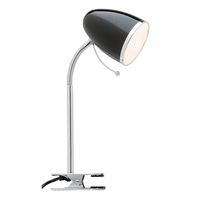 Mercator Sara Clamp Lamp Black