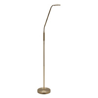 Mercator Dylan LED Floor Lamp Antique Brass