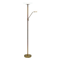 Mercator Emilia Floor Lamp Aged Brass