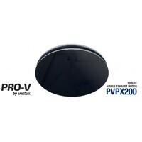 Ventair Airbus 200 Fascia Round Black Glass