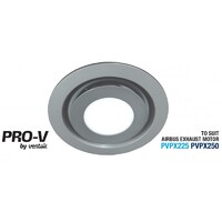 Ventair Airbus 250 Fascia Round Silver 14W LED