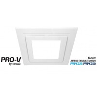 Ventair Airbus 250 Fascia Square White 14W LED