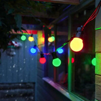 Toongabbie Mutli Colour Festoon Lights 24V 10m
