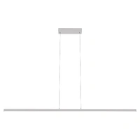 Calibo Aeris 1500mm White 52W Tri Colour LED Fluted Linear Pendant Light