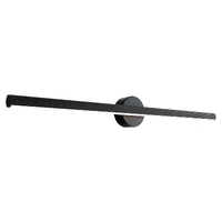 Calibo Aeris 800mm Black 28W Tri Colour LED Fluted Wall Light