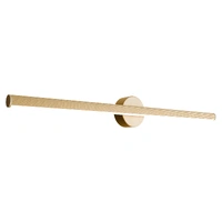 Calibo Aeris 800mm Gold 28W Tri Colour LED Fluted Wall Light