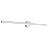 Calibo Aeris 800mm White 28W Tri Colour LED Fluted Wall Light