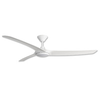 Hunter Pacific Aqua 3 IP66 70" DC Ceiling Fan with 18W CCT LED Light White