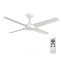 ThreeSixty Ambience 48 Inch DC Ceiling Fan Matte White